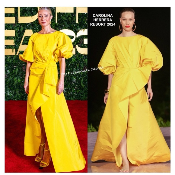 CAROLINA HERRERA Wrap-Effect Draped Silk-Faille Gown - Picture 10 of 10